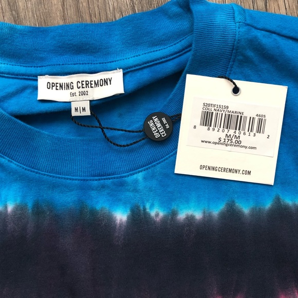 NWT Opening Ceremony Tie Dye T-Shirt Dress - Picture 9 of 10